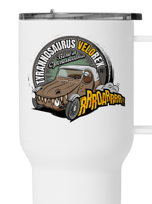 Tyrannosaurus Velorex termosz bögre White