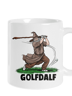 Golfdalf hagyományos bögre White