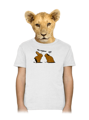 Fáj a seggem! gyerek póló White