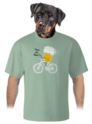 unisex túlméretezett póló