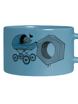 Anya csak egy van macaron bögre Blue Macaron