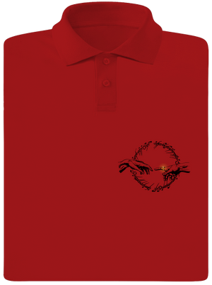 God of ring férfi pólóingek Red Mal