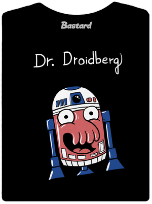 Dr. Droidberg prémium női póló Black