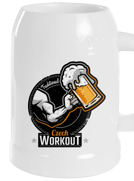 Czech workout söröskorsó White