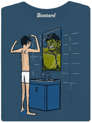 Hulk prémium női póló Petrol Blue