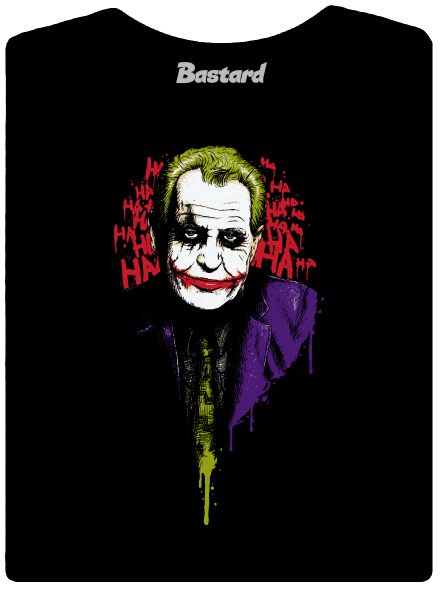 Zeman Joker prémium női póló Black