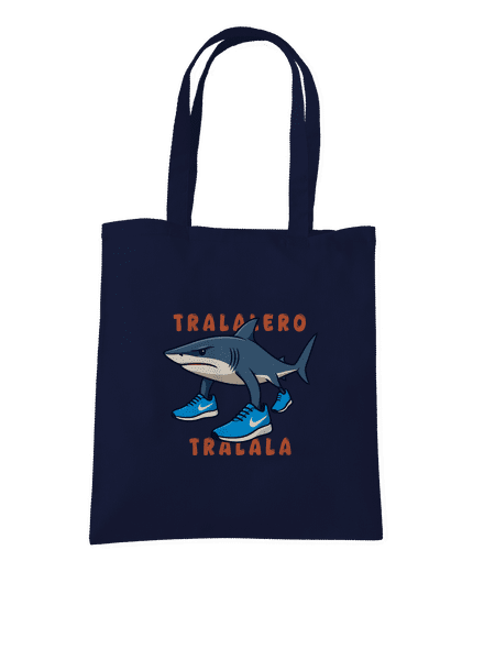 Tralalero Tralala – Italian Brainrot táska French Navy