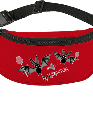 Batminton övtáska Red