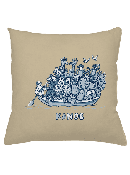 Noé bárkája párna Beige