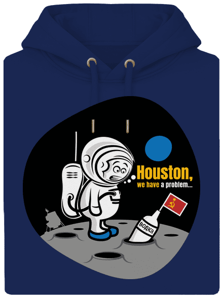  unisex prémium pulóver Navy