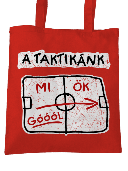 A taktikánk táska Bright Red