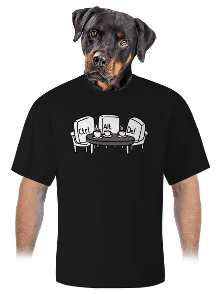Elválaszthatatlan haverok unisex túlméretezett póló Black