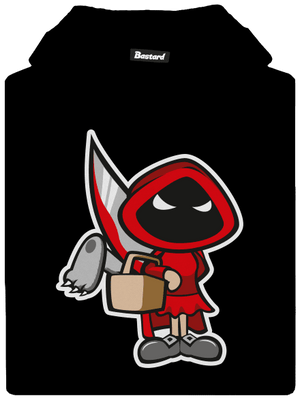 Karkillka gyerek kenguruzsebes pulóver Black