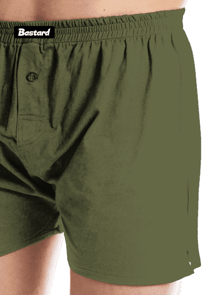 Nyomtatás nélkül férfi alsó nadrág Khaki