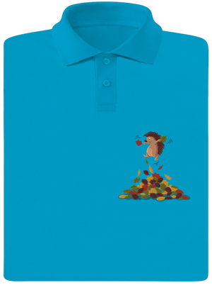 A levelek öröme férfi pólóingek Blue Atol