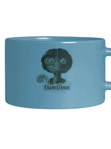  ChameLennon macaron bögre Blue Macaron