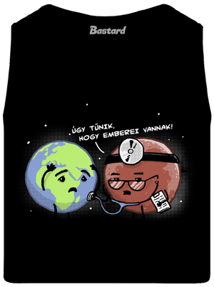 Diagnózis férfi trikó Black