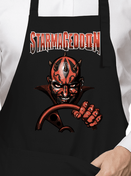 Starmageddon kötény Black