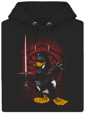 Kylo Duck unisex prémium pulóver Dark Black