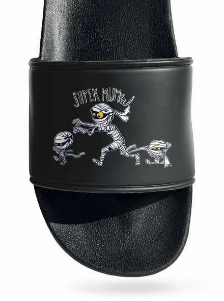 Super mumie papucs Black
