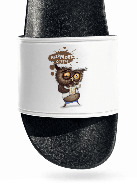 I need more coffee papucs White