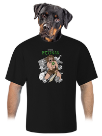 unisex túlméretezett póló