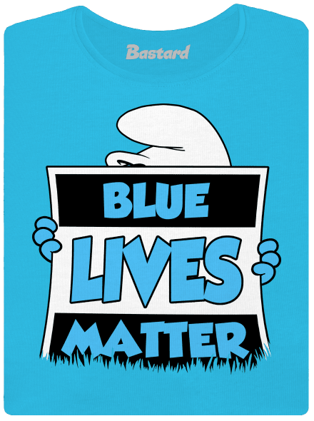 Blue lives matter női póló Blue Atol