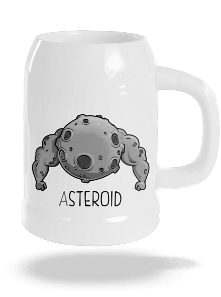 Asteroid söröskorsó White