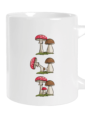 A gombakrónikából nagy bögre White