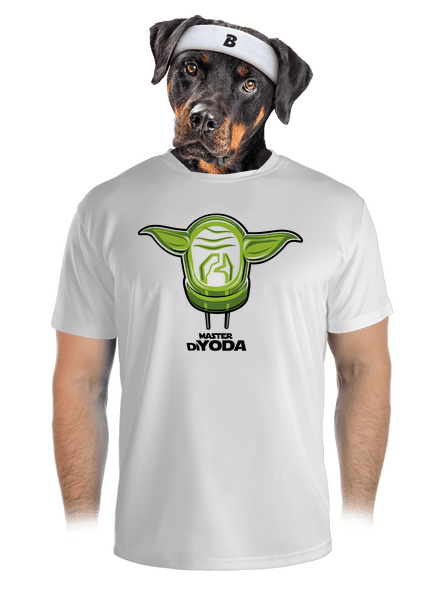 Master DiYoda férfi sportpóló White