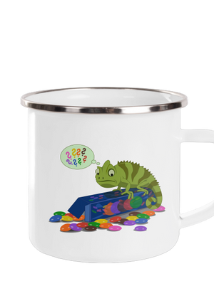 Zavart kaméleon pléhbögre White