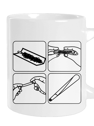 Joint nagy bögre White