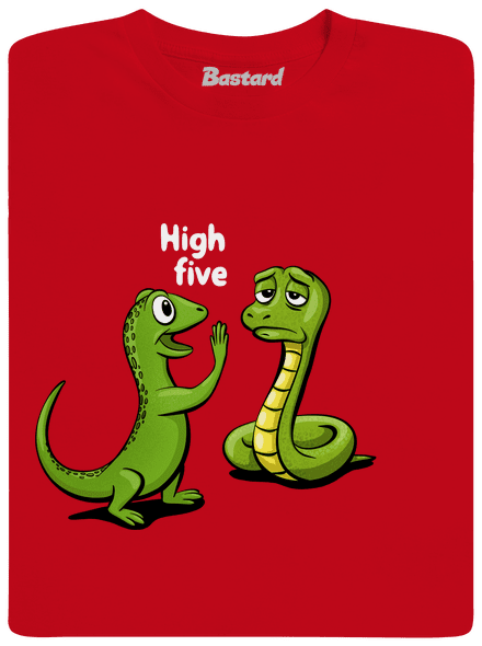High Five gyerek póló Red