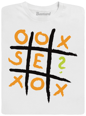 Piškvorky férfi hosszú ujjú póló White