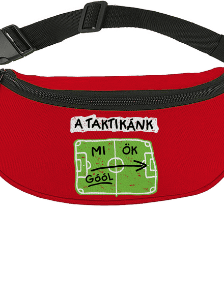 A futballtaktikánk övtáska Red