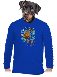 férfi hosszú ujjú póló