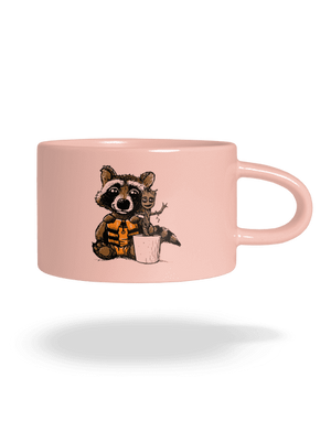 A galaxis őrzői macaron bögre Pink Macaron