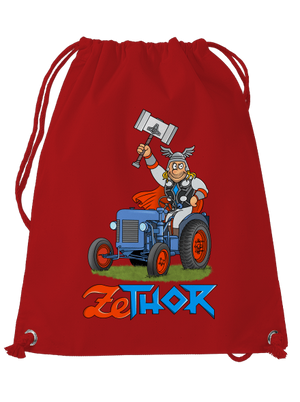 ZeThor hátizsák Red Mal