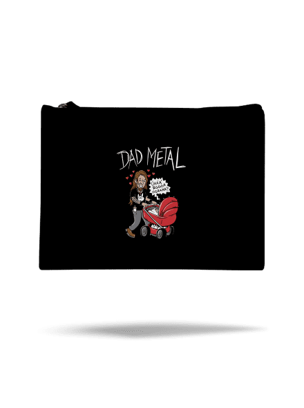 Dad metal kis táska Black