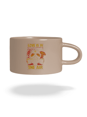 Love is in the air macaron bögre Brown Macaron