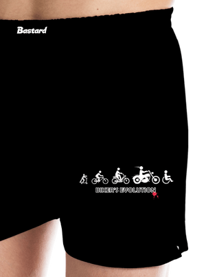 Bikers evolution férfi alsó nadrág Black