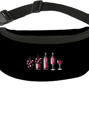 A vörösbor evolúciója övtáska Black
