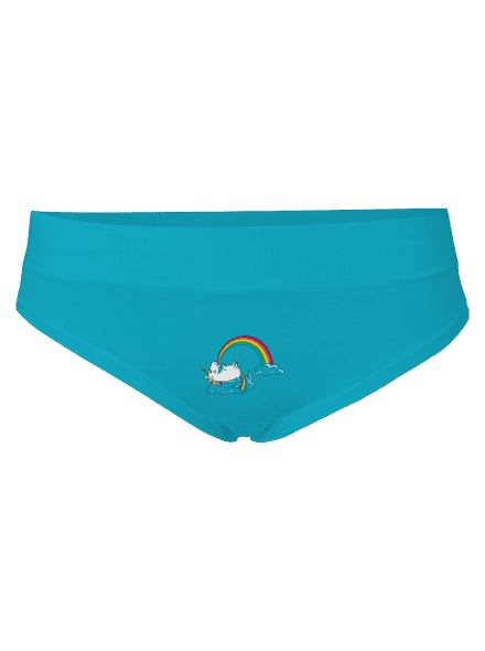 A szivárvány titka női bugyik Turquoise