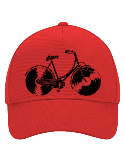 Forgótányér kerék baseballsapka Classic Red