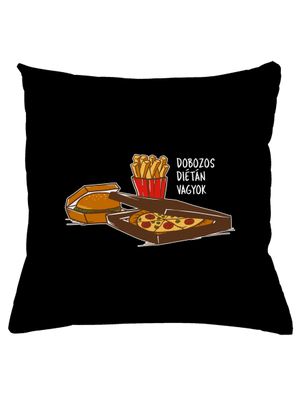 Dobozos diéta párna Black