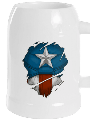 Captain inside söröskorsó White