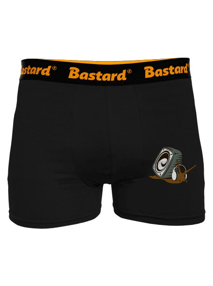 Házibuli boxeralsó Black