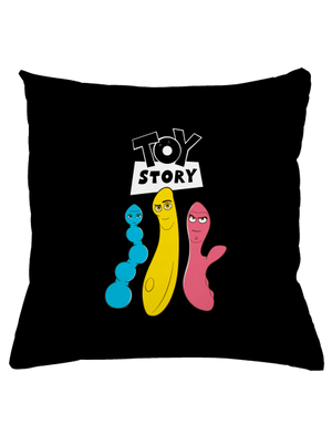 Játékháború párna Black