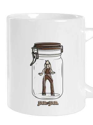 Jar in jar nagy bögre White