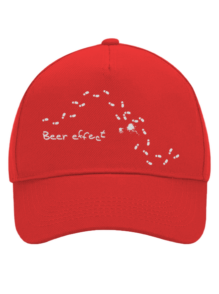 Beer effect baseballsapka Classic Red